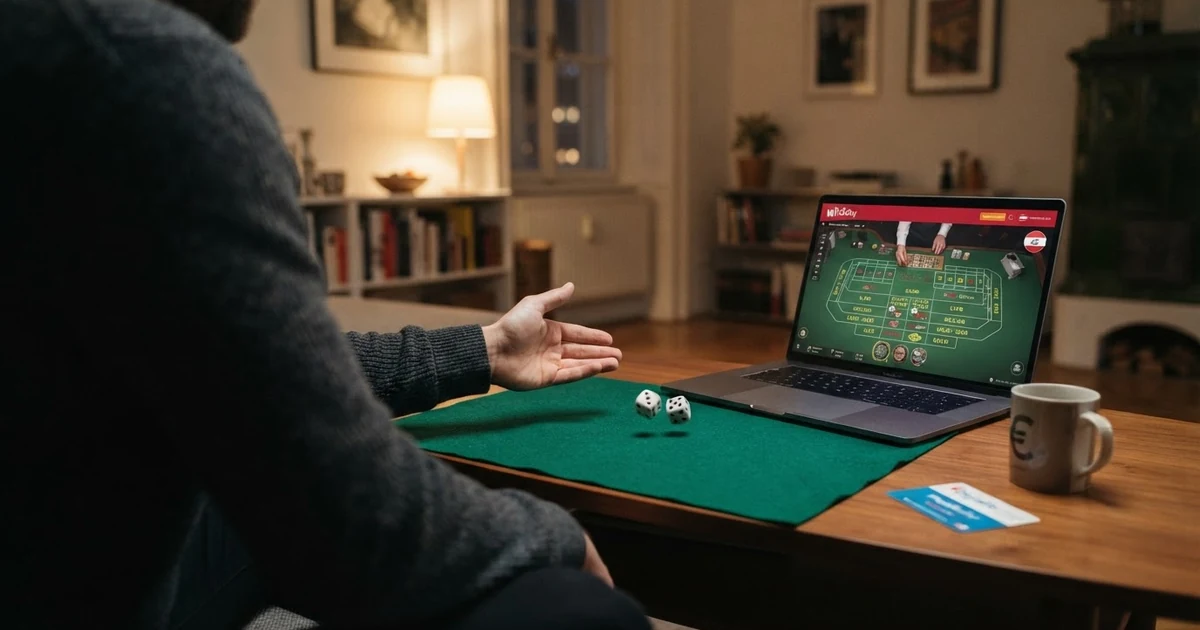 Vergleichstabelle der zehn wichtigsten Online-Casino-Anbieter für österreichische Craps-Spieler mit farblicher Kennzeichnung des Lizenzstatus