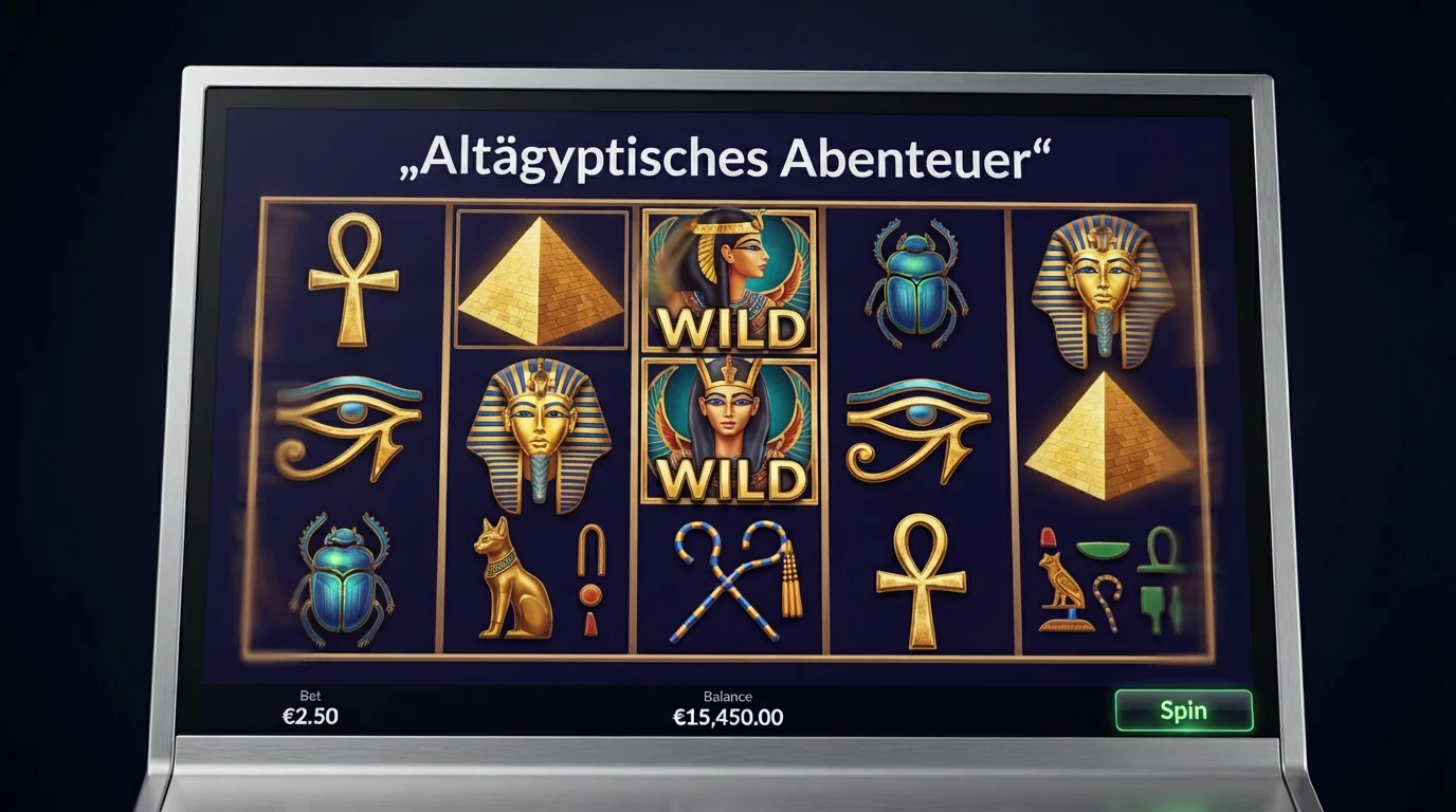 Der Spielautomat Book of Dead von Play'n GO mit seinen altägyptischen Symbolen und dem Freispiel-Feature