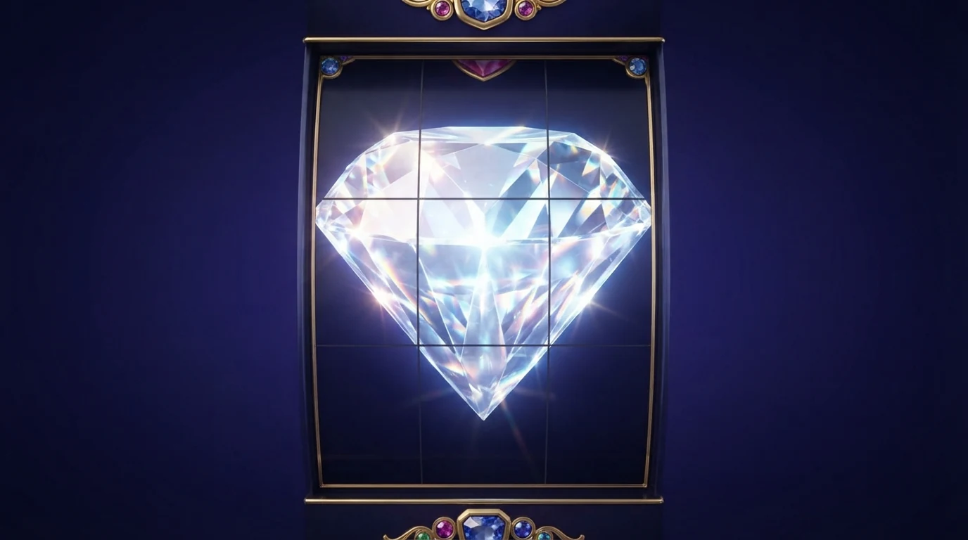 Expanding-Wild-Symbol auf der Mittelwalze des Starburst-Slots, das die gesamte Walze einnimmt und einen Re-Spin auslöst