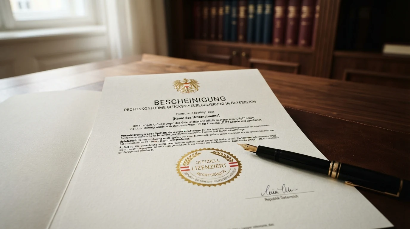 Amtliches Dokument oder Gesetzestext mit Bezug zum österreichischen Glücksspielgesetz und BMF-Konzession