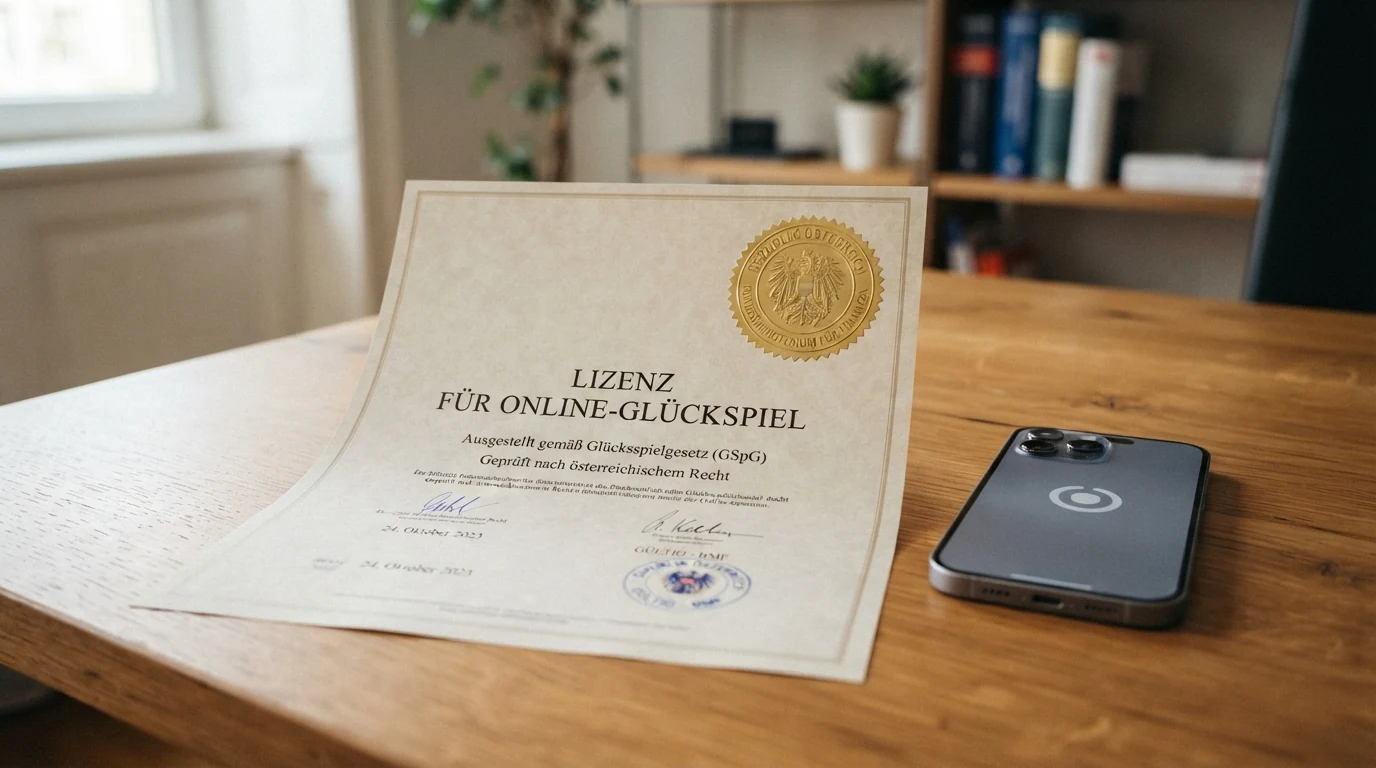 Offizielles Dokument mit Siegel des Bundesministeriums für Finanzen neben dem win2day-Logo